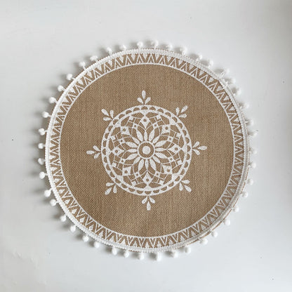 Nordic Woven Coaster Placemat