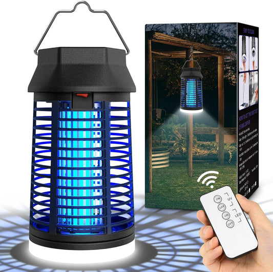 4200V Bug Zapper with LED & Remote – Waterproof Outdoor Mosquito Killer